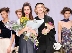 ALEKSANDRA VANUSHINA SECOND DAY OF MERCEDES-BENZ FASHION WEEK RUSSIA