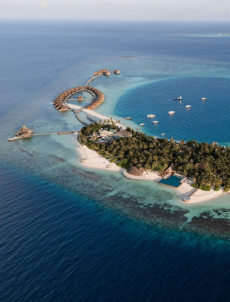 Новые бунгало Ocean Pavillion  на курорте Huvafen Fushi 