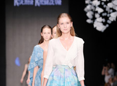 Ksenia Knyazeva SECOND DAY OF MERCEDES-BENZ FASHION WEEK RUSSIA